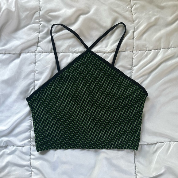 Zara Tops - NWOT Zara Knit Halter Crop Top